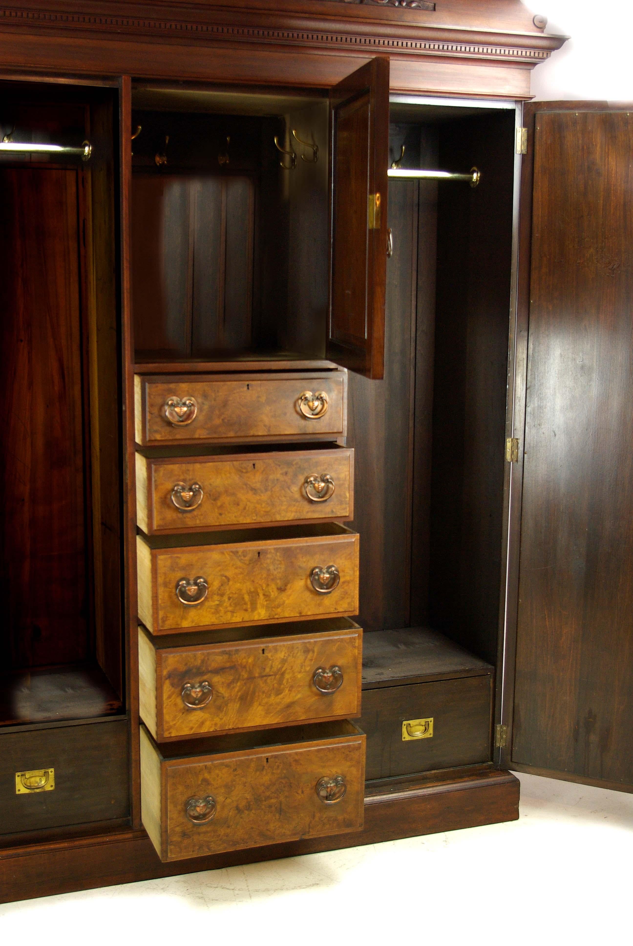 antique walnut wardrobes for sale