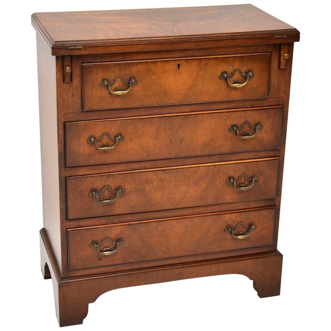 Antique Walnut Bachelors Chest of Drawers