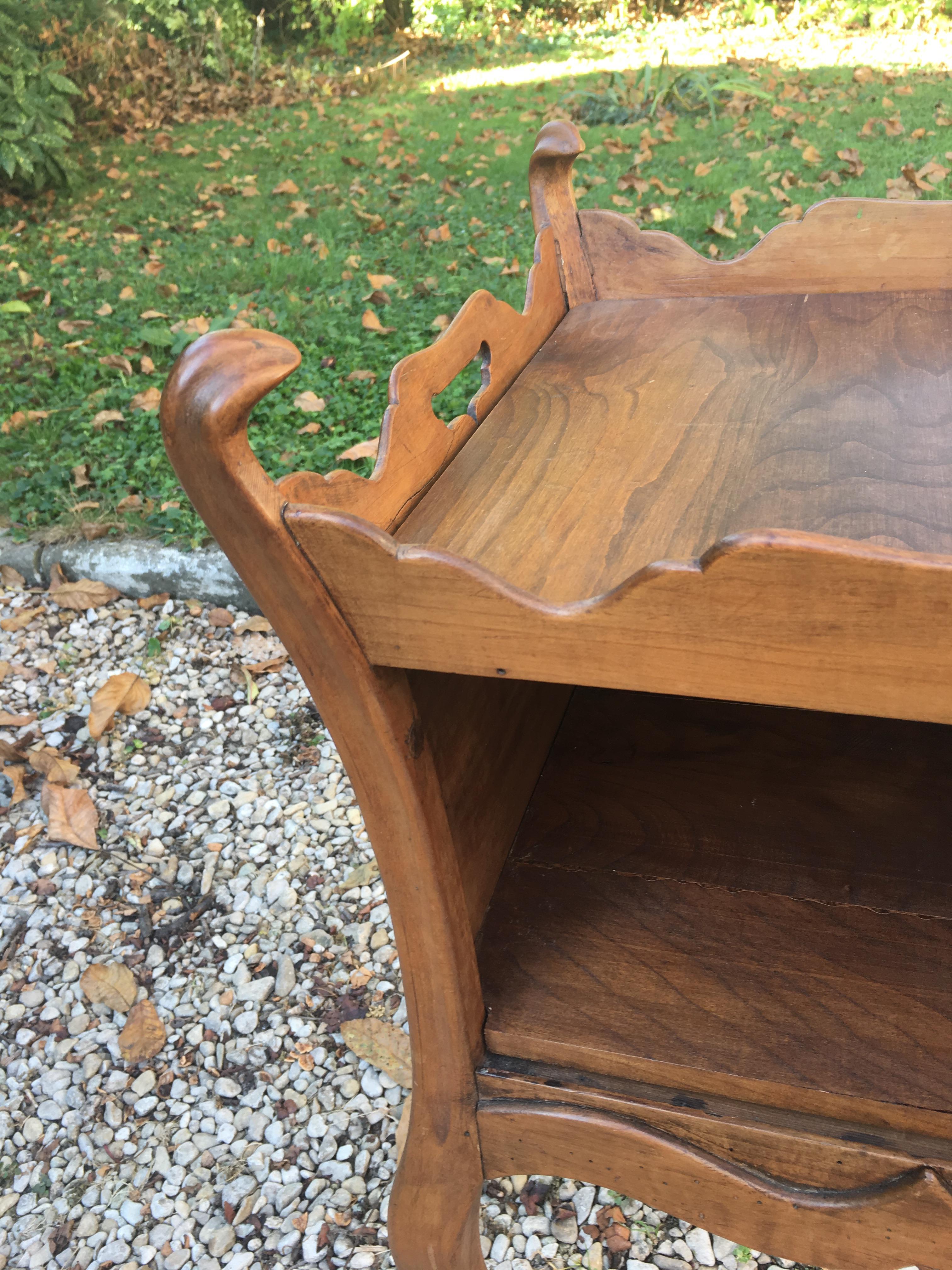 baroque bedside table