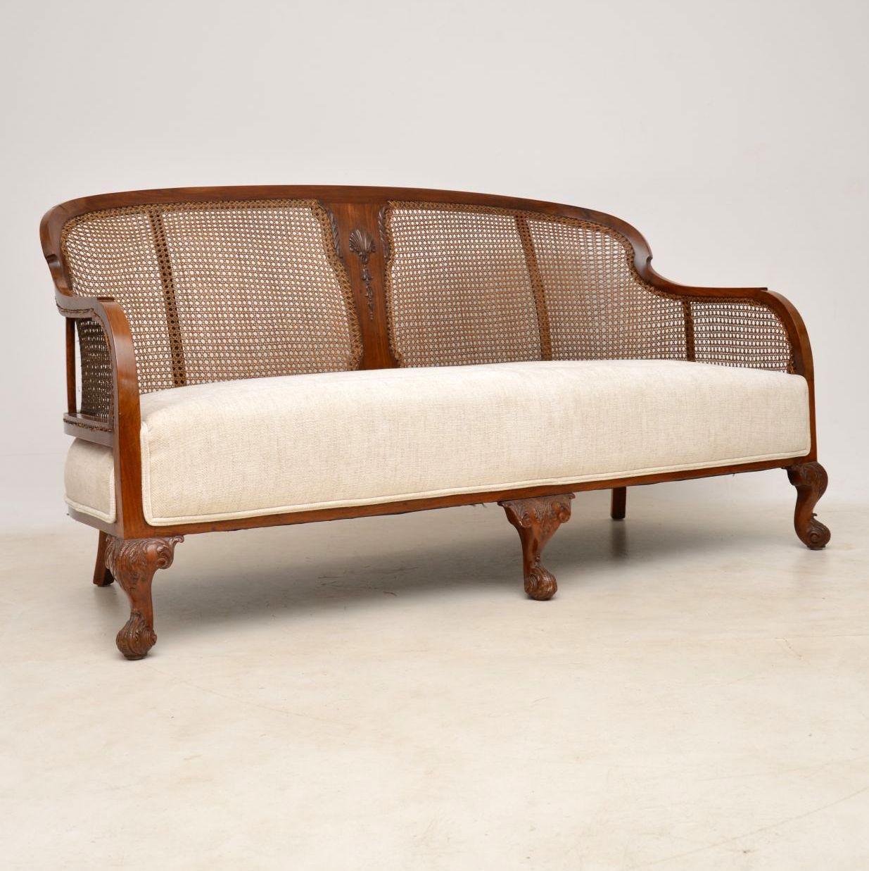 bergere sofa antique