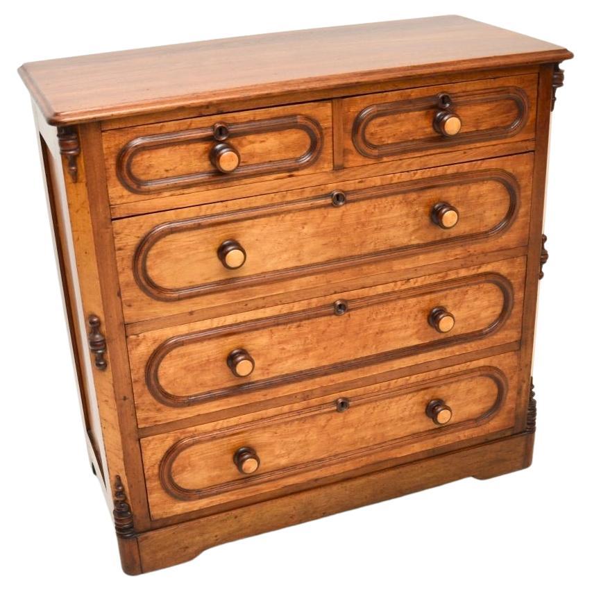 Antique Walnut Chest of Drawers