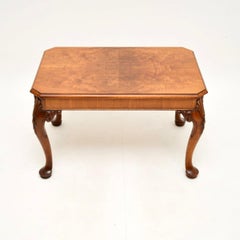 Antique Walnut Coffee Table by Waring and Gillow