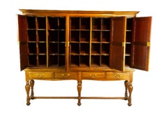 Antique Walnut Cupboard, Antique Estate Cupboard, Scotland 1880, H035