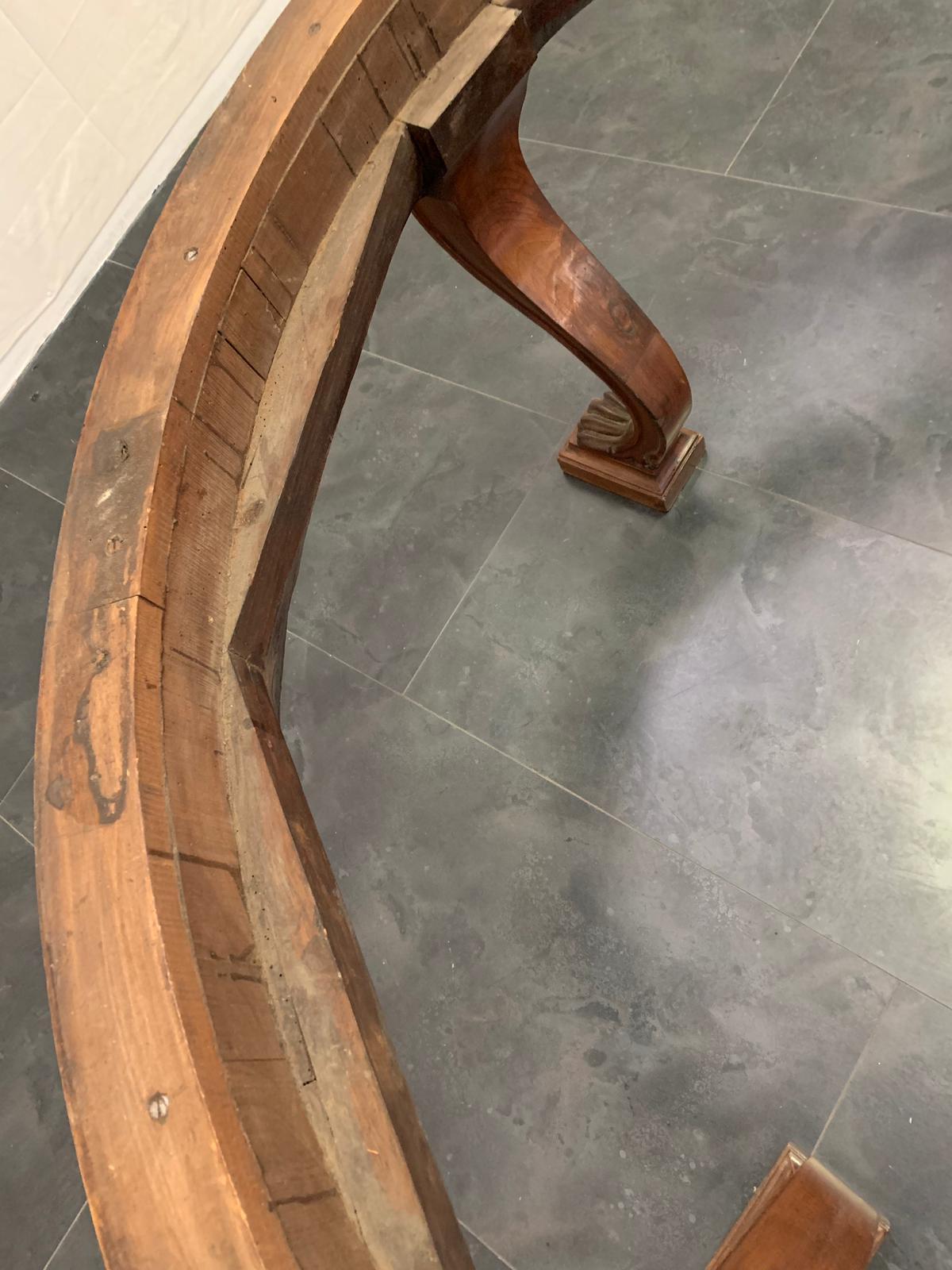 Antique Walnut Directory Table For Sale 5