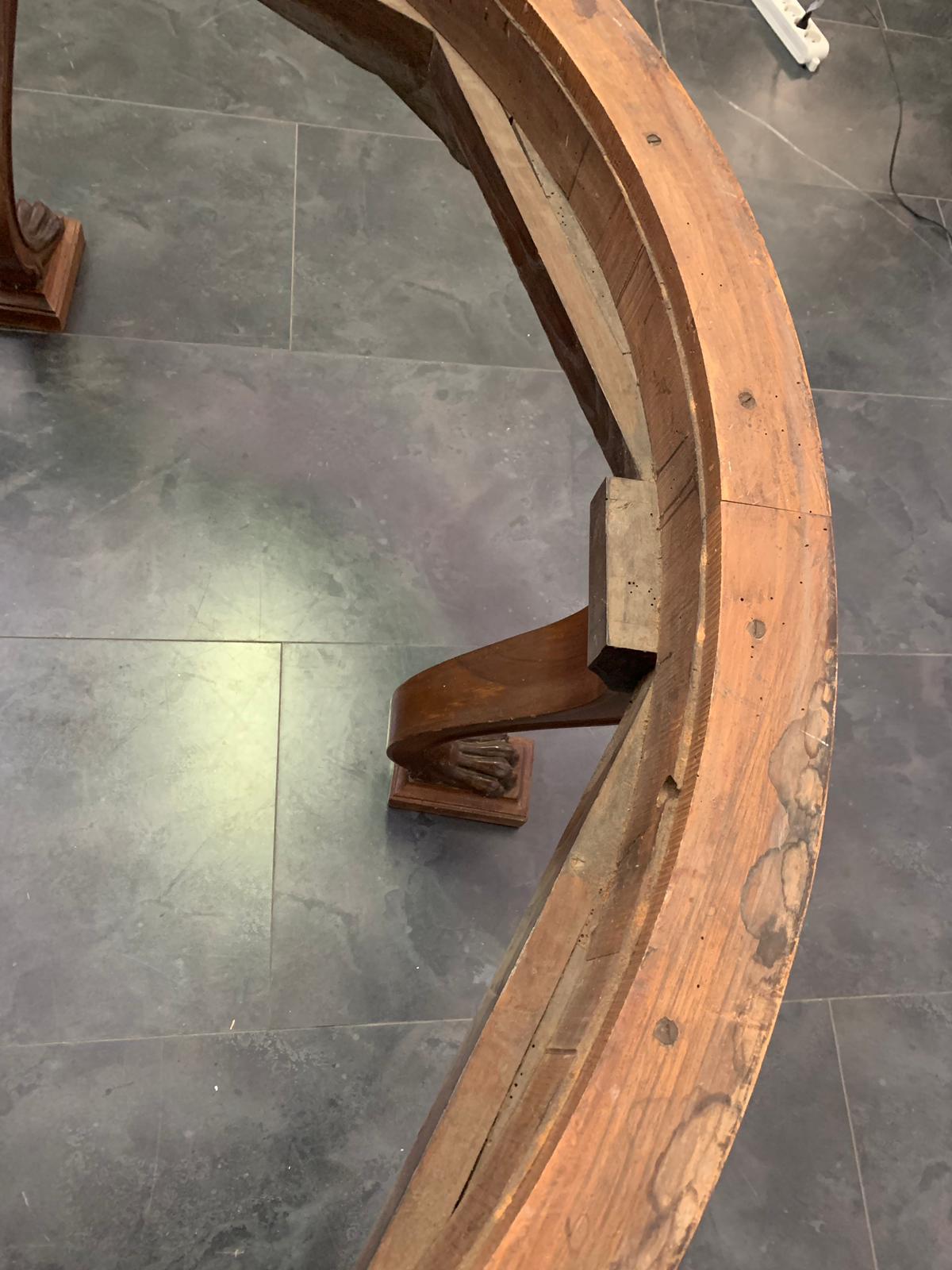 Antique Walnut Directory Table For Sale 6