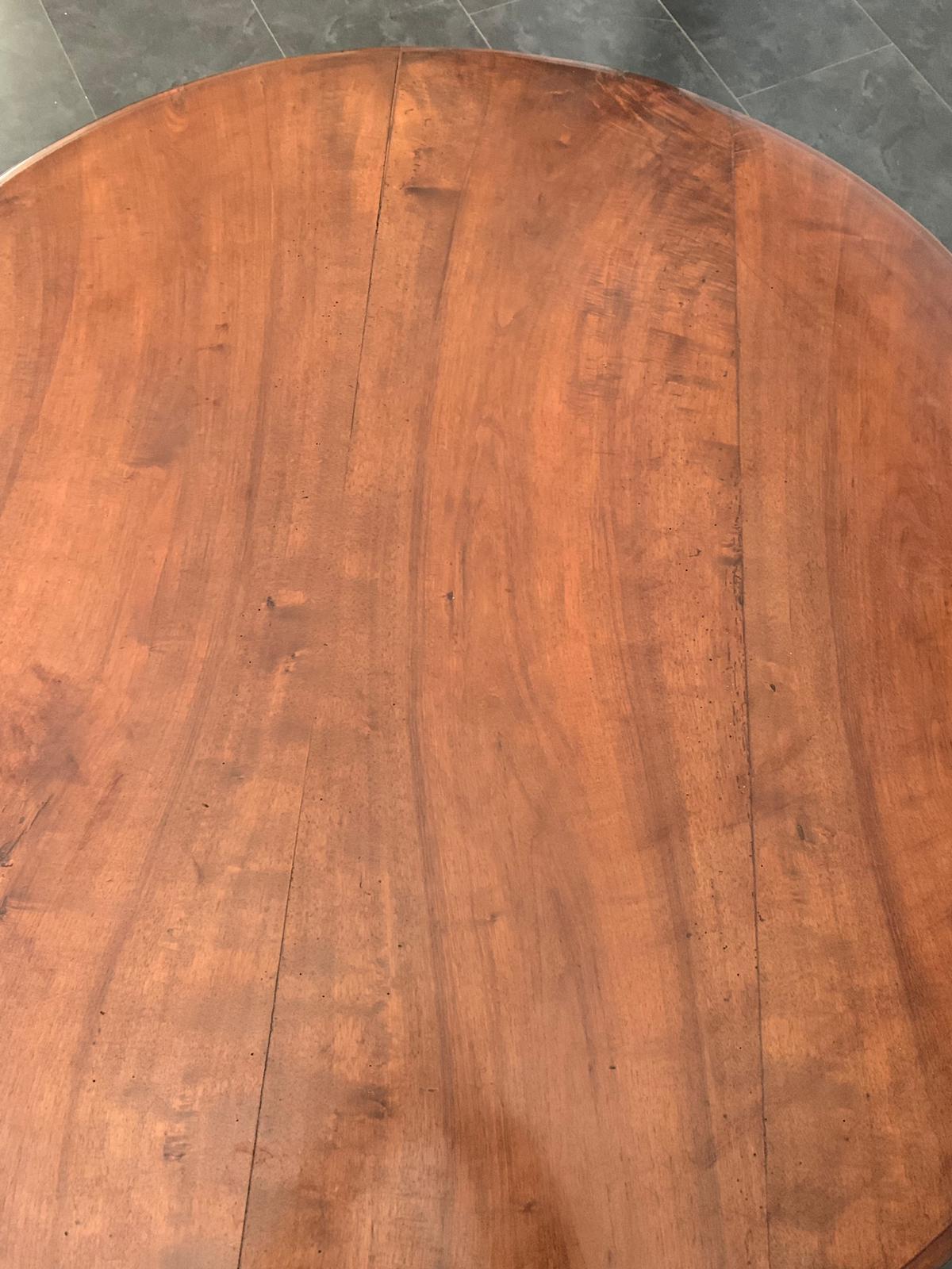 Antique Walnut Directory Table For Sale 7
