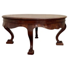Antiker Directory-Tisch aus Nussbaumholz