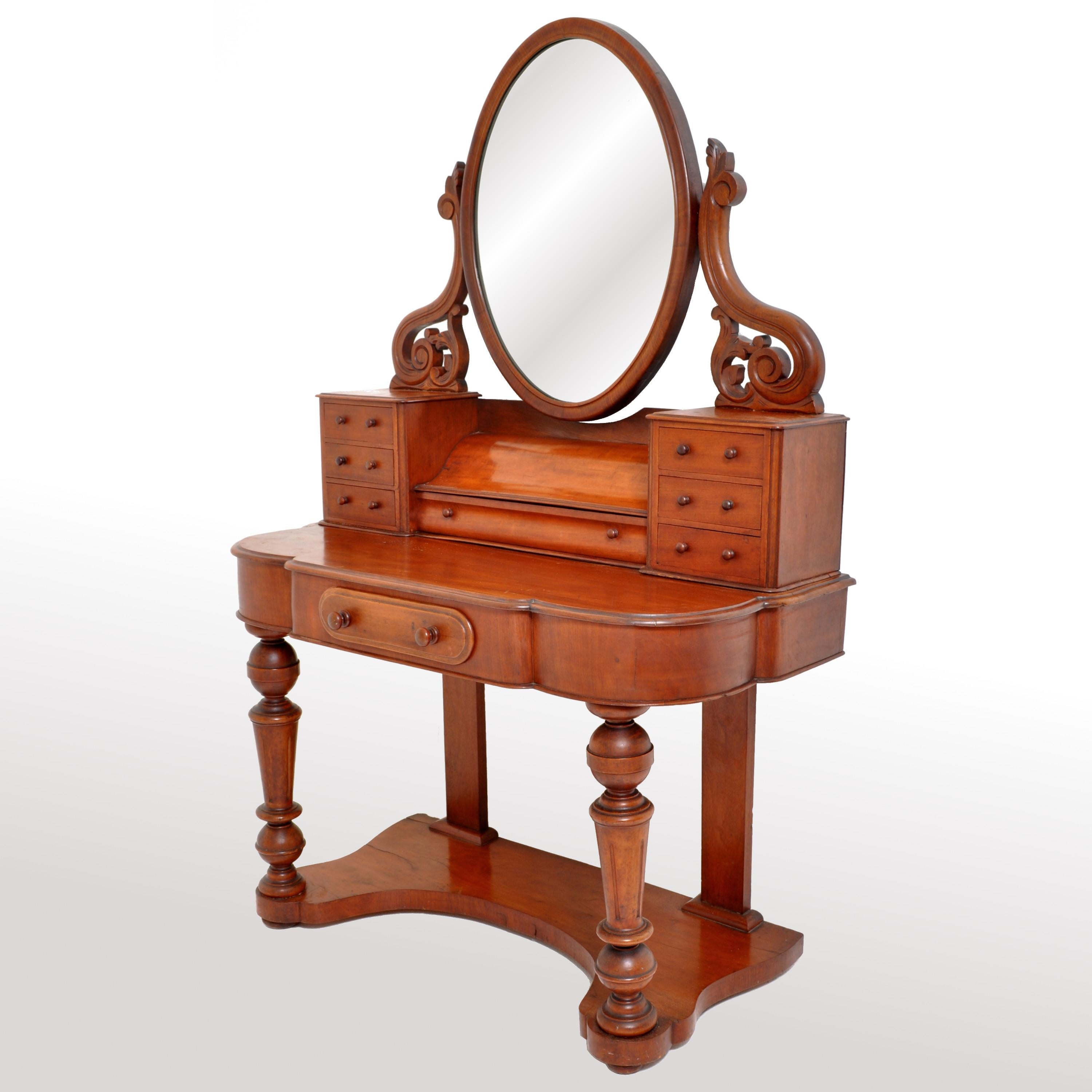 antique vanity with mirror for sale