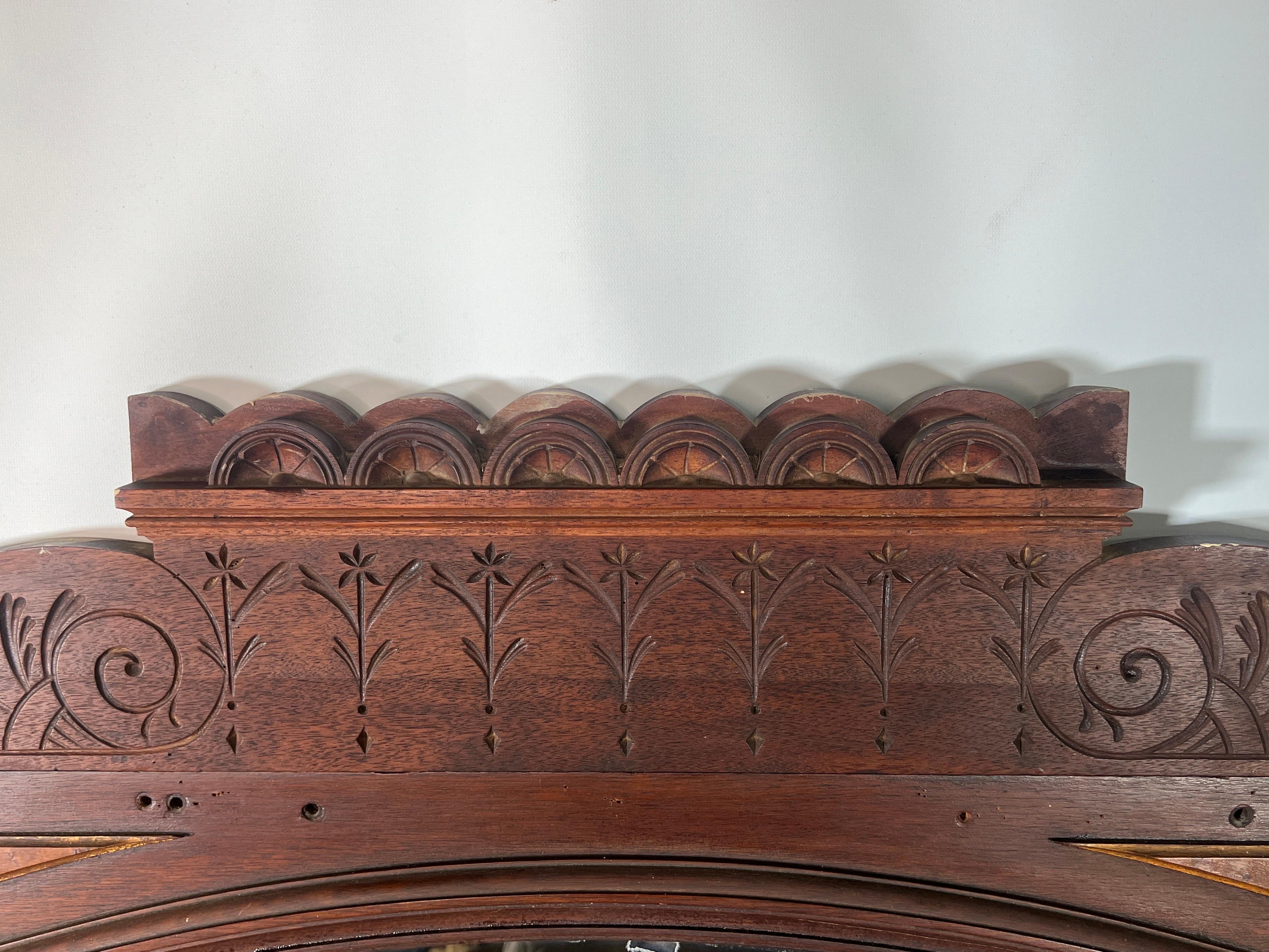 antique eastlake mirror