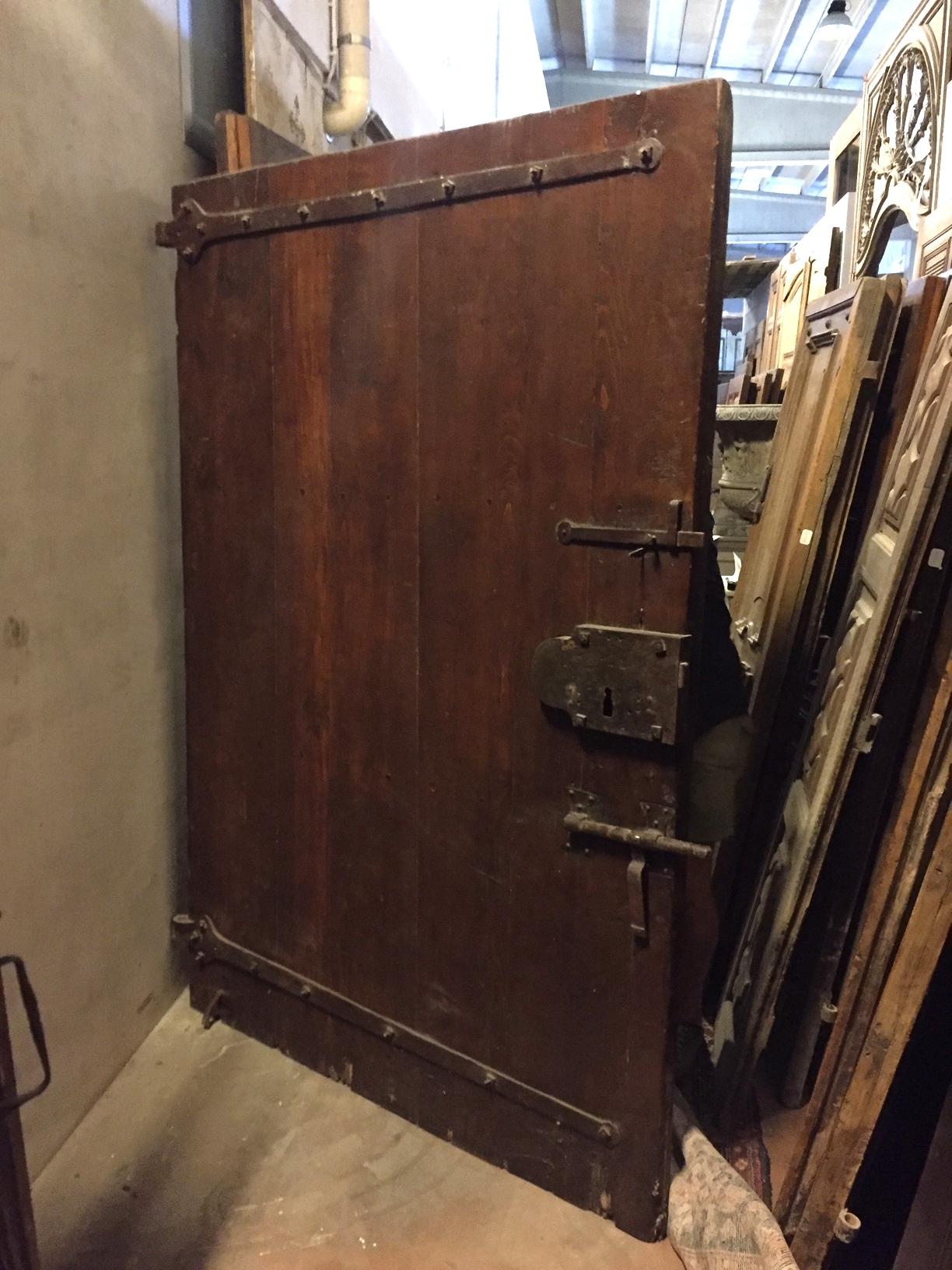 Mid-18th Century Antique Walnut Entry Door