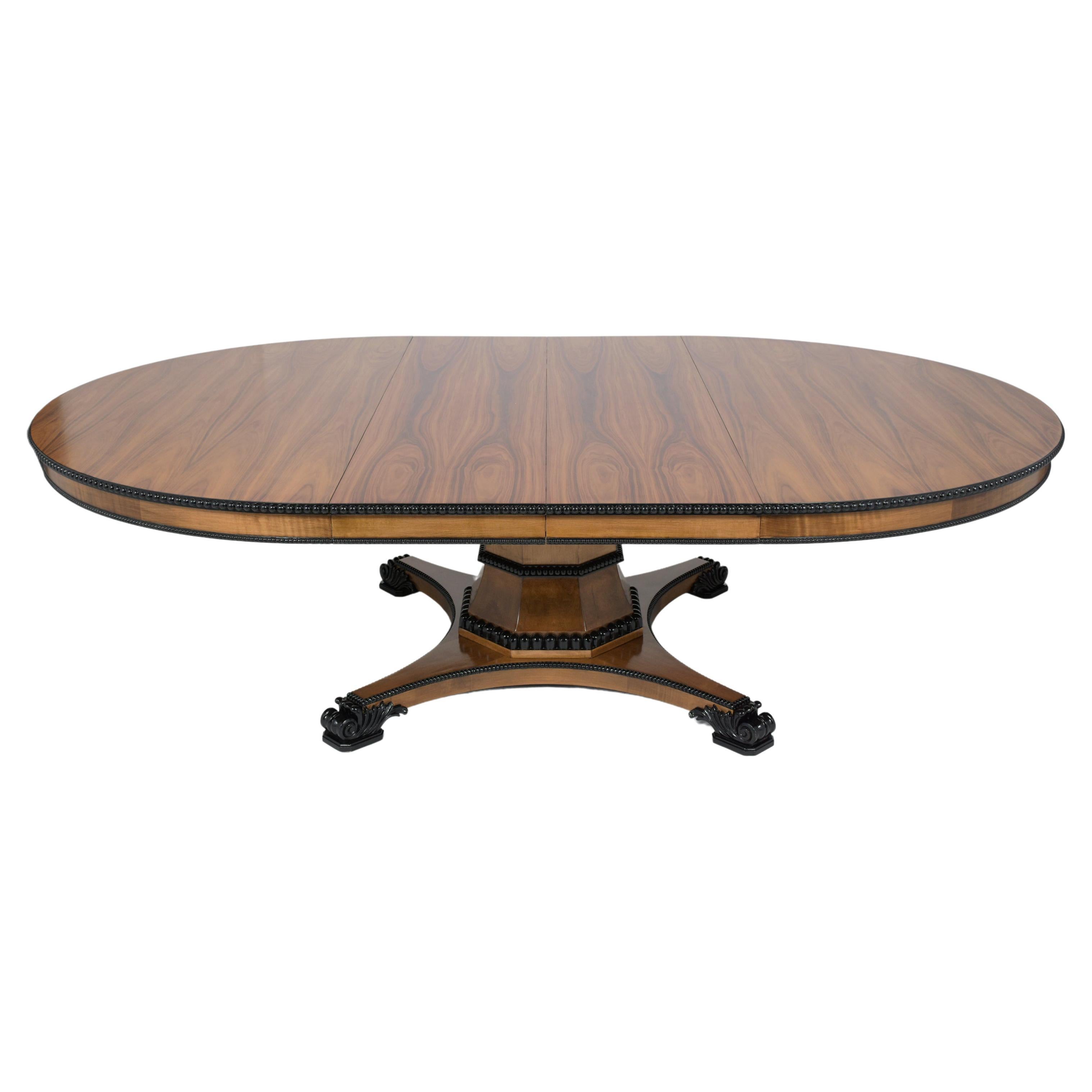 Empire Style Extending Dining Table For Sale at 1stDibs
