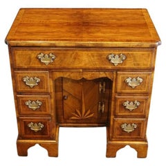 Antique walnut kneehole