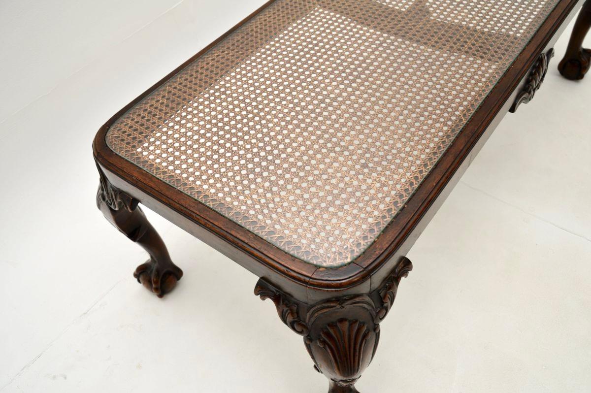 Table basse ancienne en noyer de style Queen Anne Bon état - En vente à London, GB