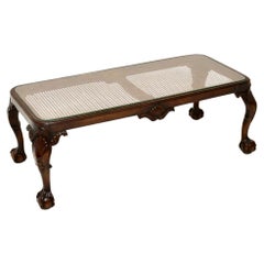 Antiker Nussbaum Queen Anne Stil Couchtisch