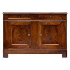 Nogal Antiguo, Buffet de Época de Restauración, Francés