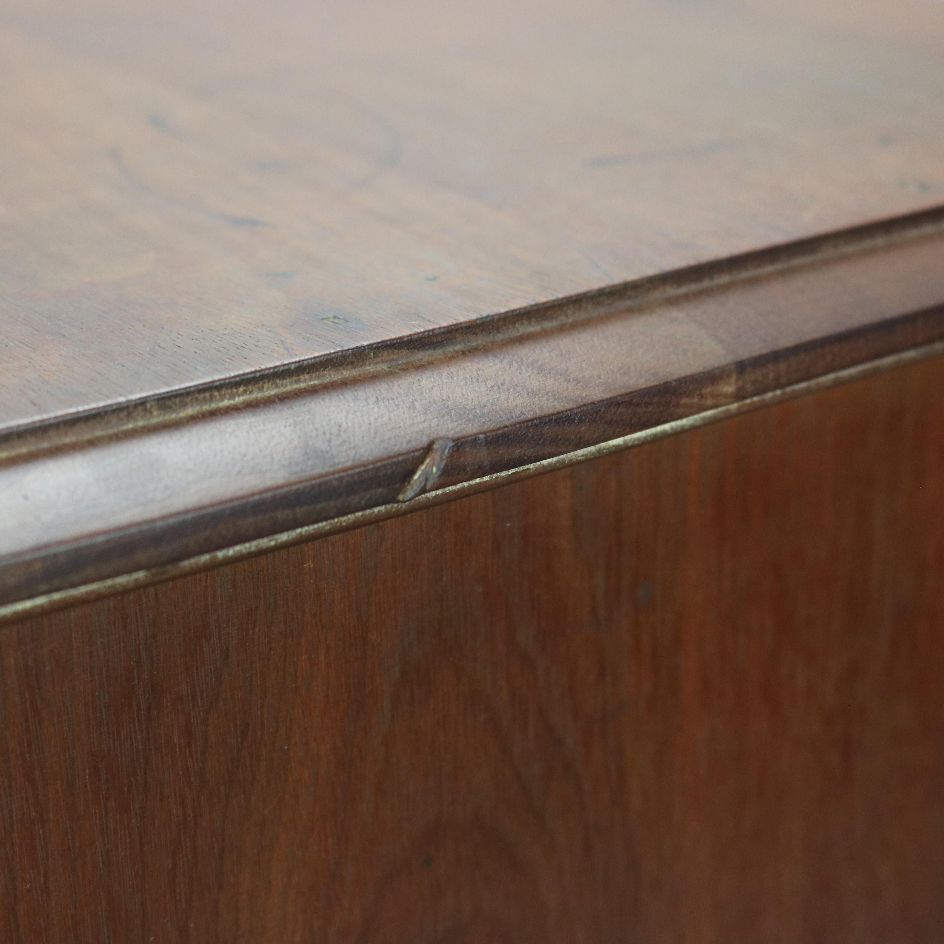 Antique Walnut Seven Drawer Spool Cabinet C1890 4