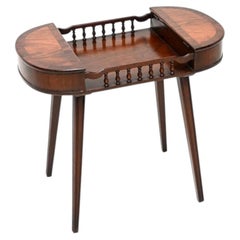 Antique Walnut Side / Drinks Table