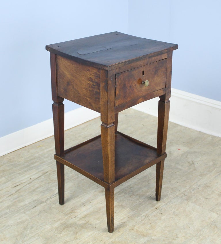 Antique Walnut Side Table at 1stDibs