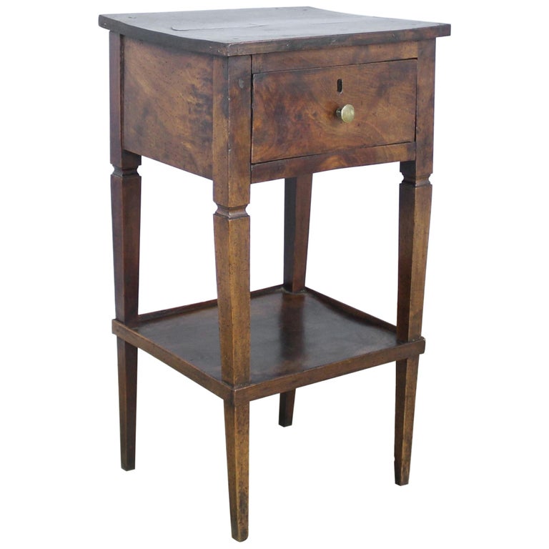 Antique Walnut Side Table at 1stDibs
