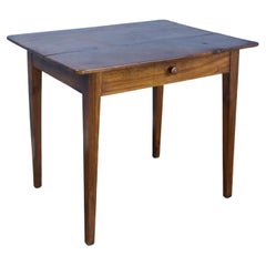Antique Walnut Side Table/ Small Desk