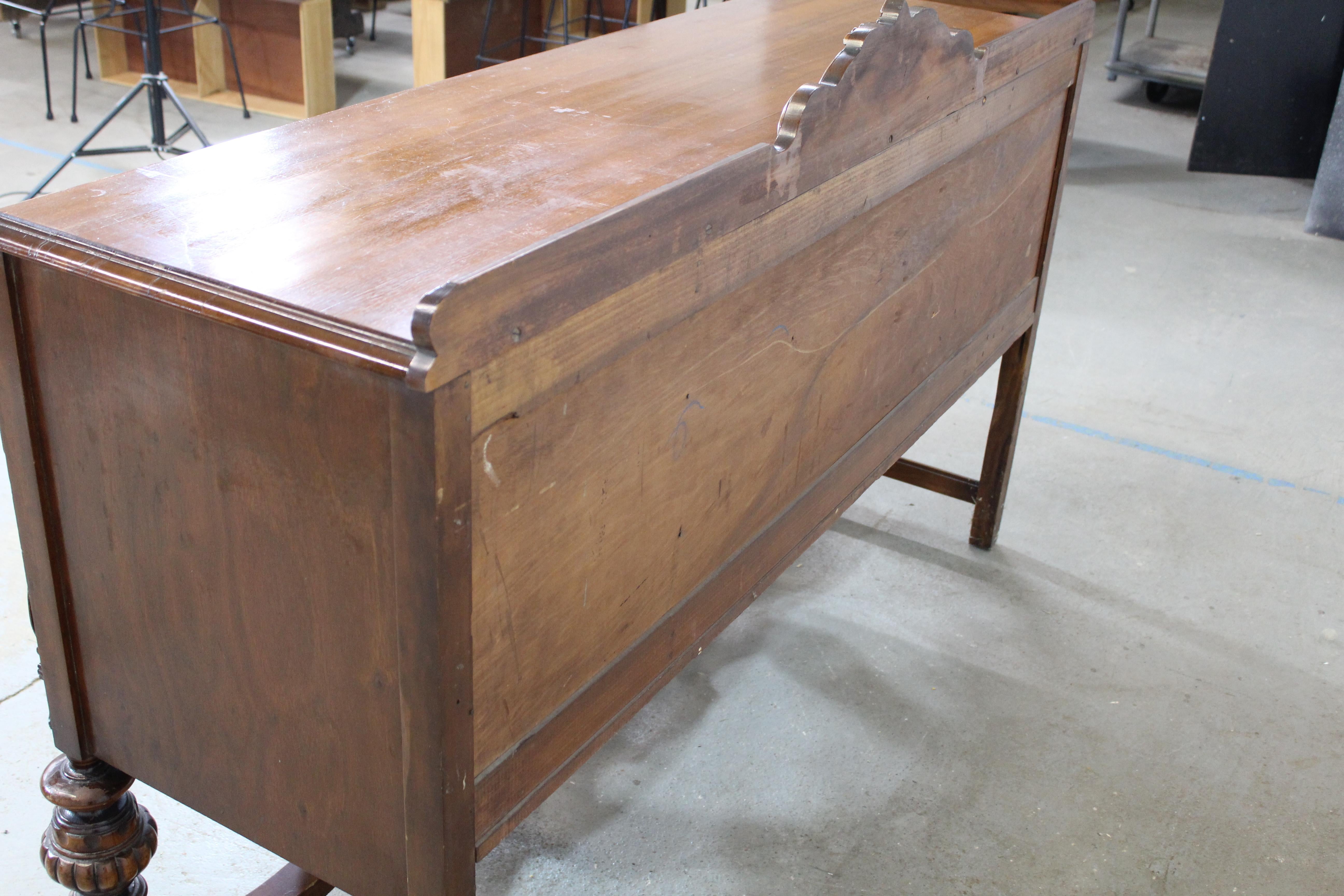 Antique Walnut Sideboard/Credenza 9