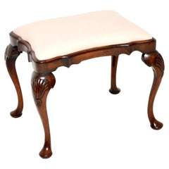 Antique Walnut Stool