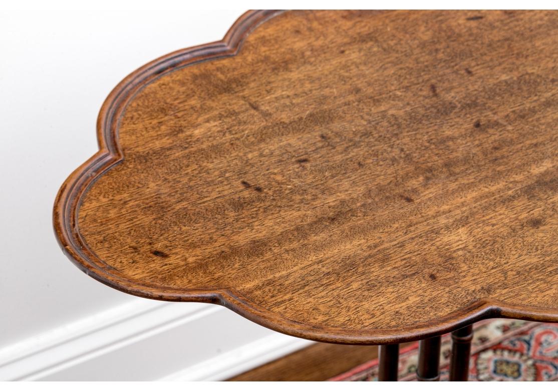 Antique Walnut Tilt Top Pie Crust Table For Sale 5