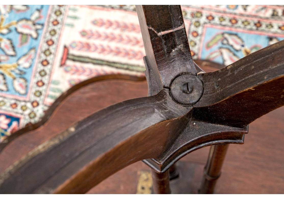 Antique Walnut Tilt Top Pie Crust Table For Sale 4