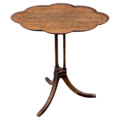 Antique Walnut Tilt Top Pie Crust Table