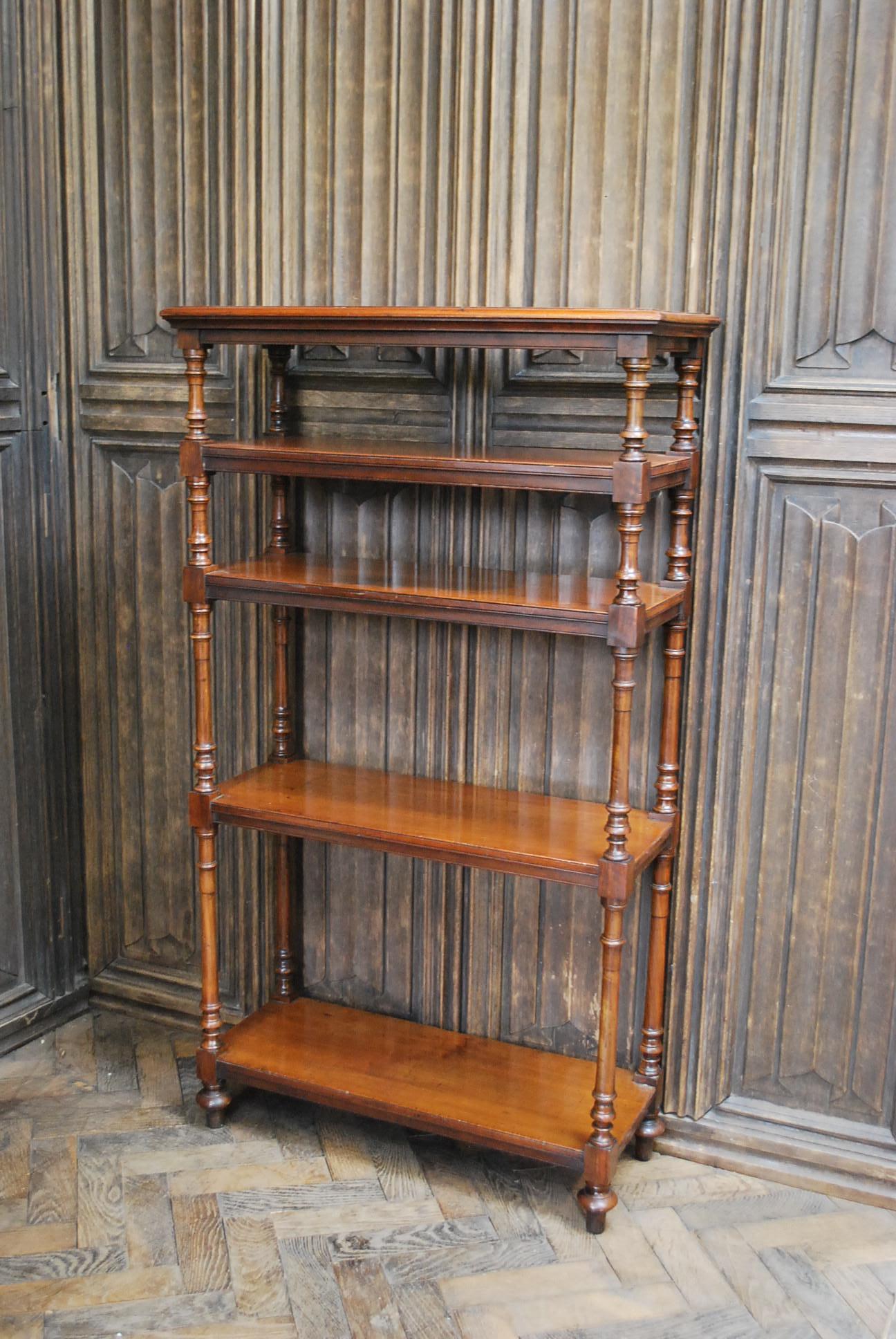 Antique Walnut Whatnot/ Shelves For Sale at 1stDibs