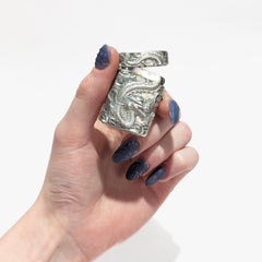 Antique Wang Hing Chinese Export Silver Vesta or Matchsafe