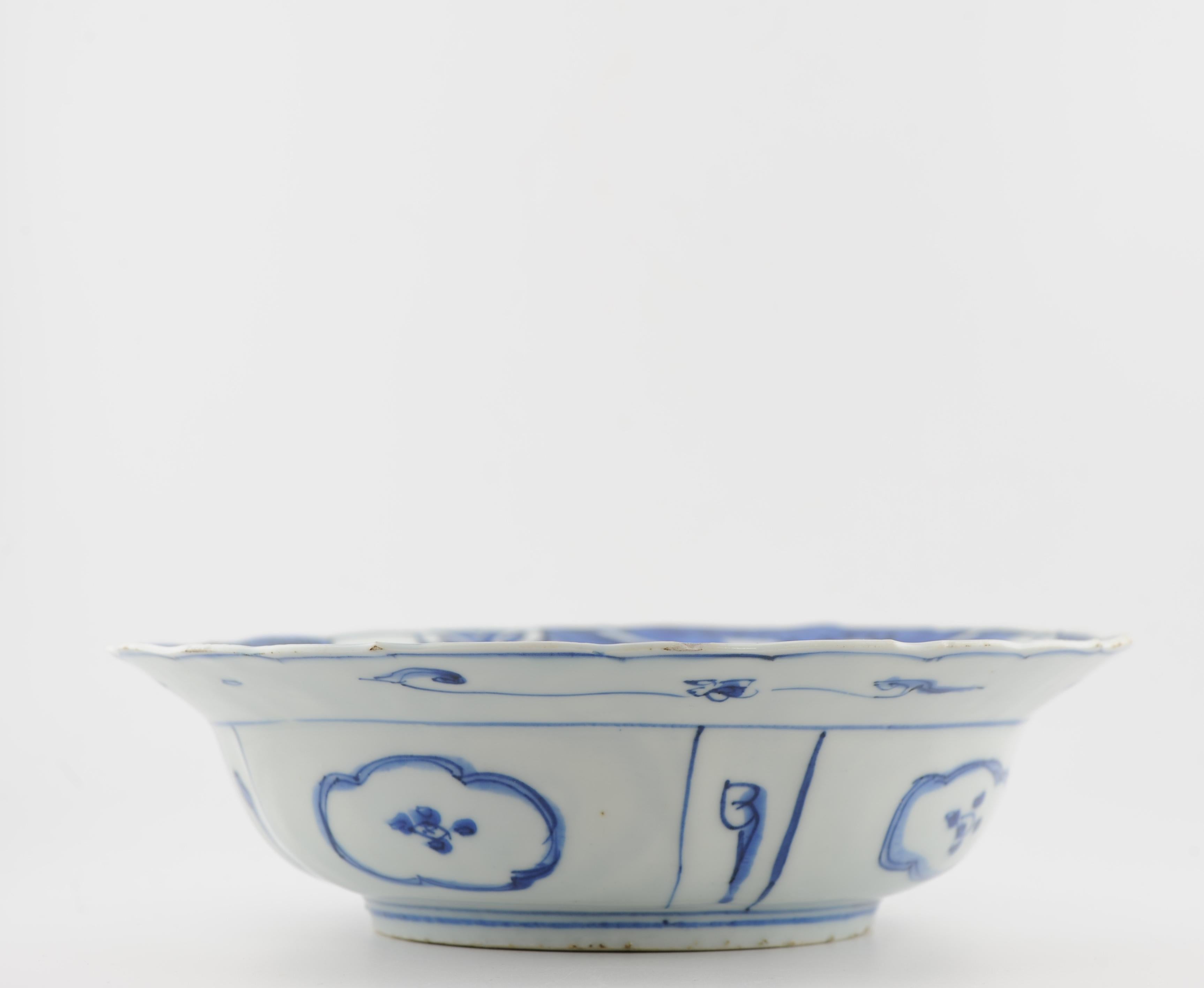 Anciennes malles de rabat Kraak en porcelaine chinoise Wanli Ming. Daims de qualité supérieure en vente 4
