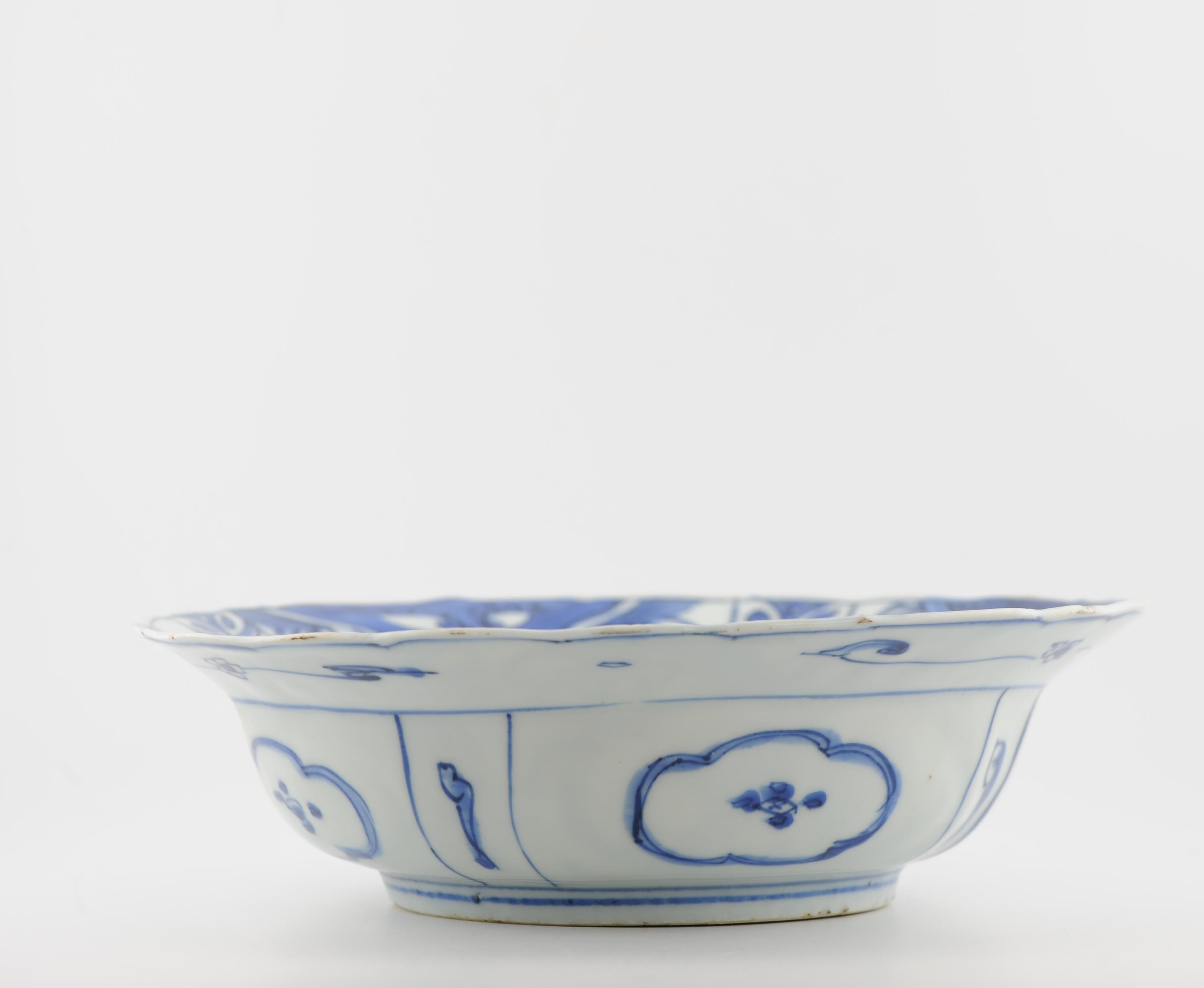 Anciennes malles de rabat Kraak en porcelaine chinoise Wanli Ming. Daims de qualité supérieure en vente 3
