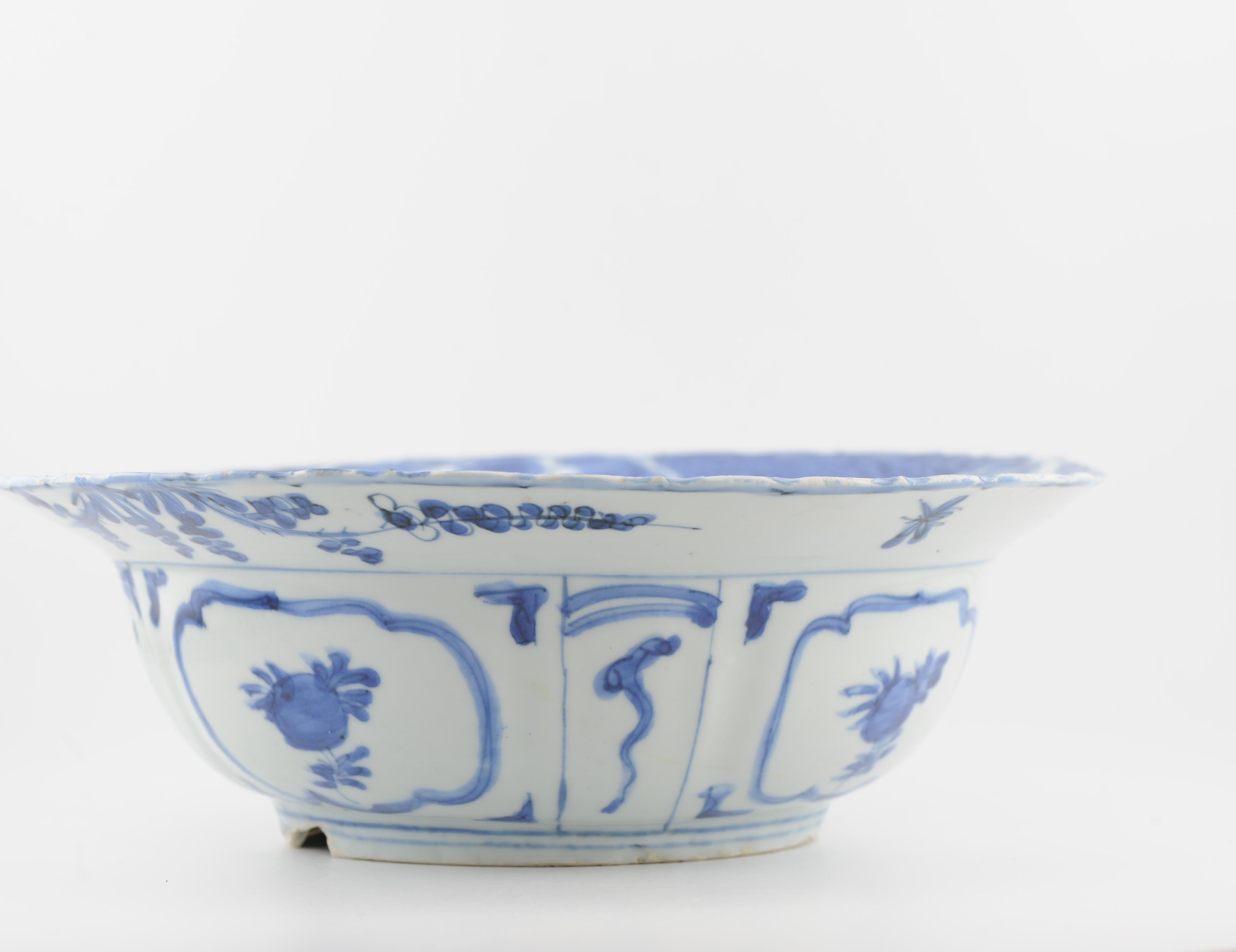 Antique Wanli Ming Chinese Porcelain Kraak Klapmuts. Top Quality For Sale 7