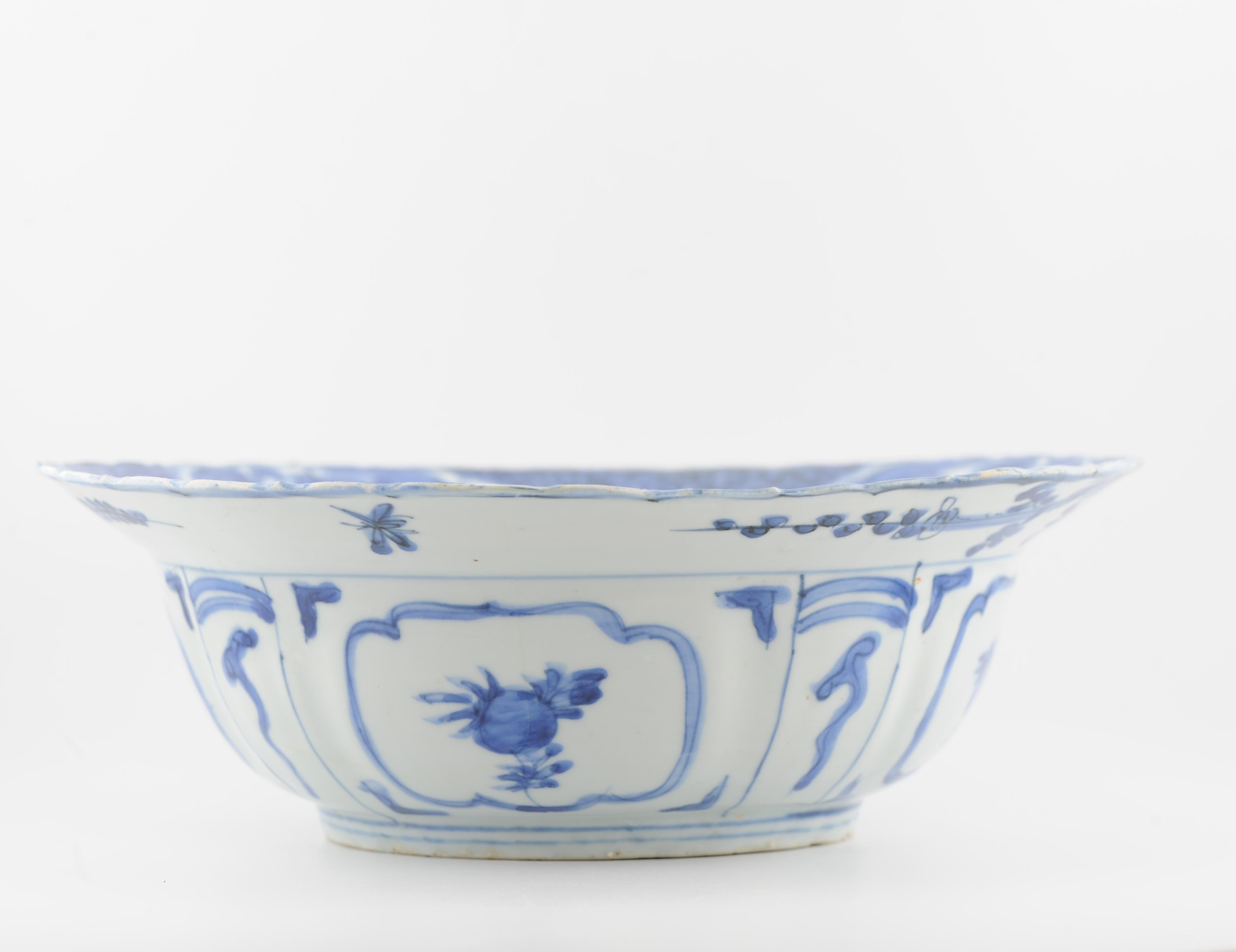 Antique Wanli Ming Chinese Porcelain Kraak Klapmuts. Top Quality For Sale 9