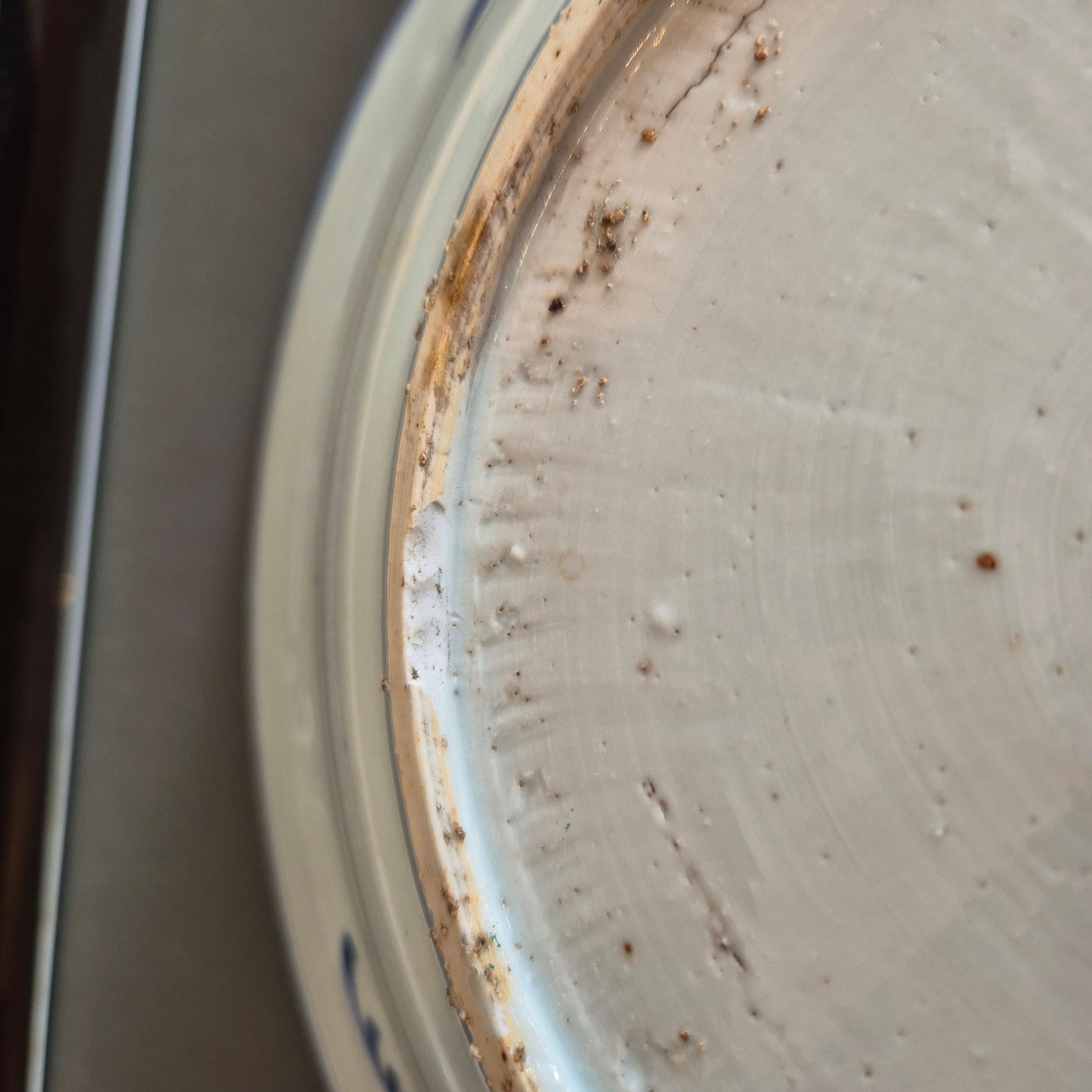 Ancienne assiette figurative chinoise Kraak en porcelaine de Wanli / Tianqi Ming en vente 9