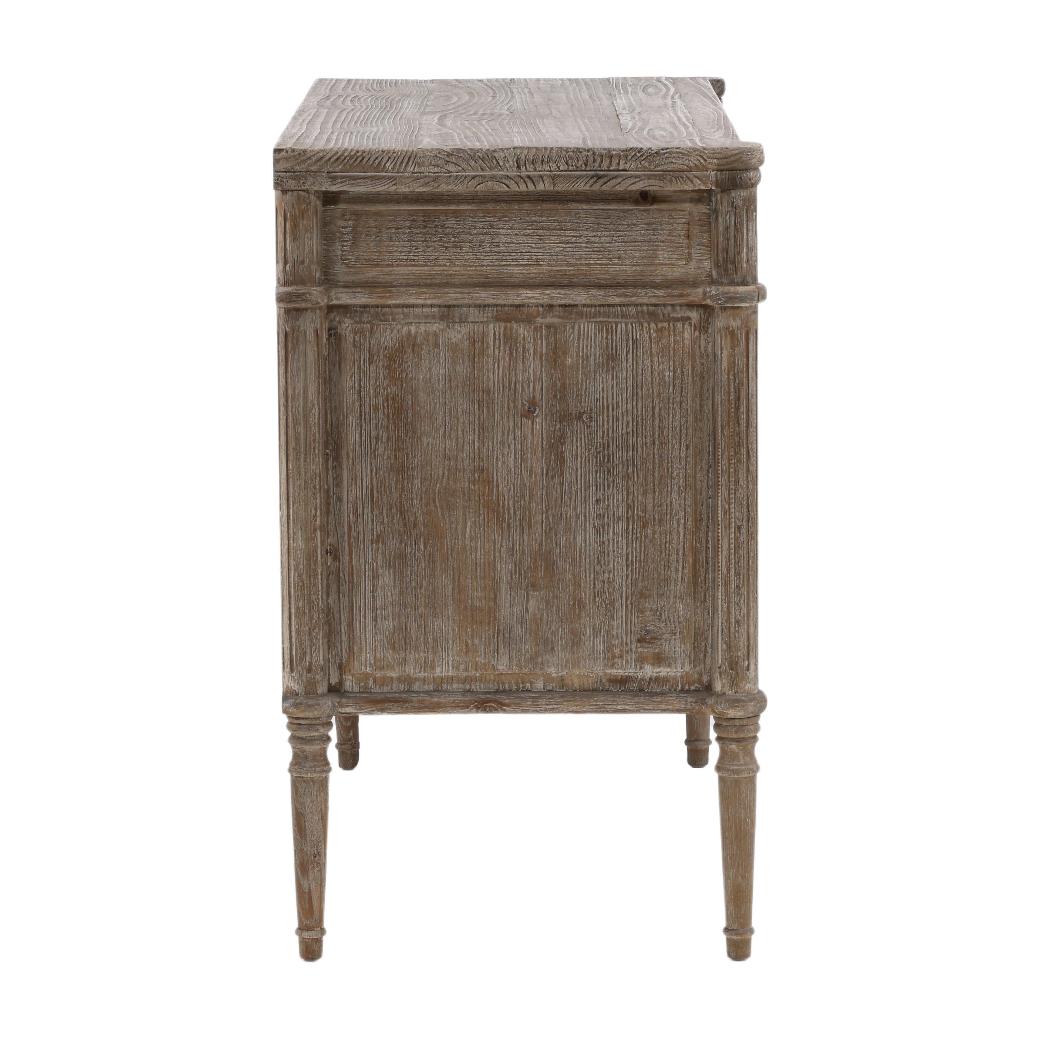 Unknown Antique Wash Pine Dresser For Sale
