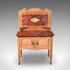 Antique Washstand, English, Pine, Dressing Table, Country House, Edwardian, 1910