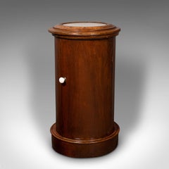 Antiker Waschtisch, englisch, Geschirrschrank, Schlafzimmer-Nachttisch, viktorianisch, um 1850