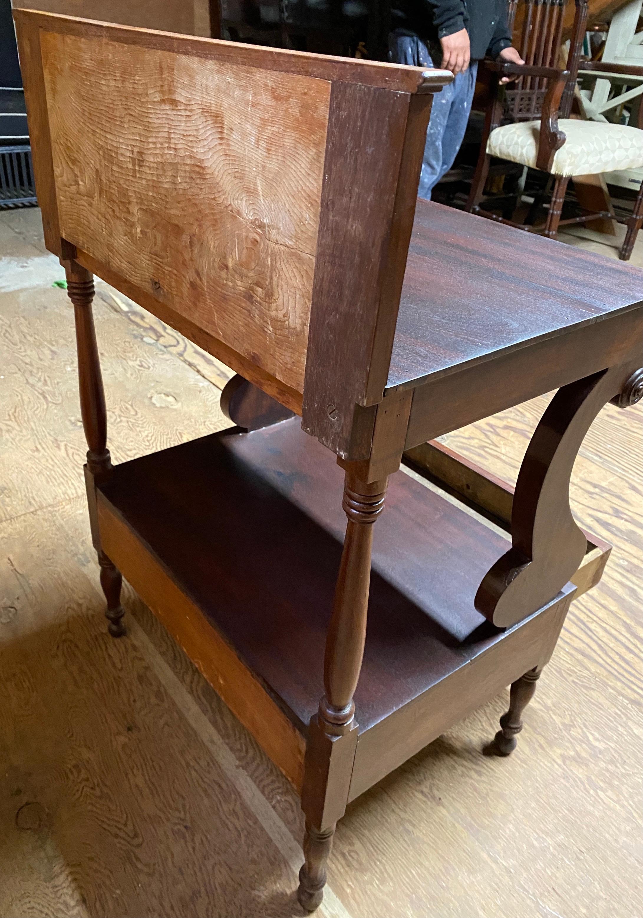 Hand-Crafted Antique Washstand