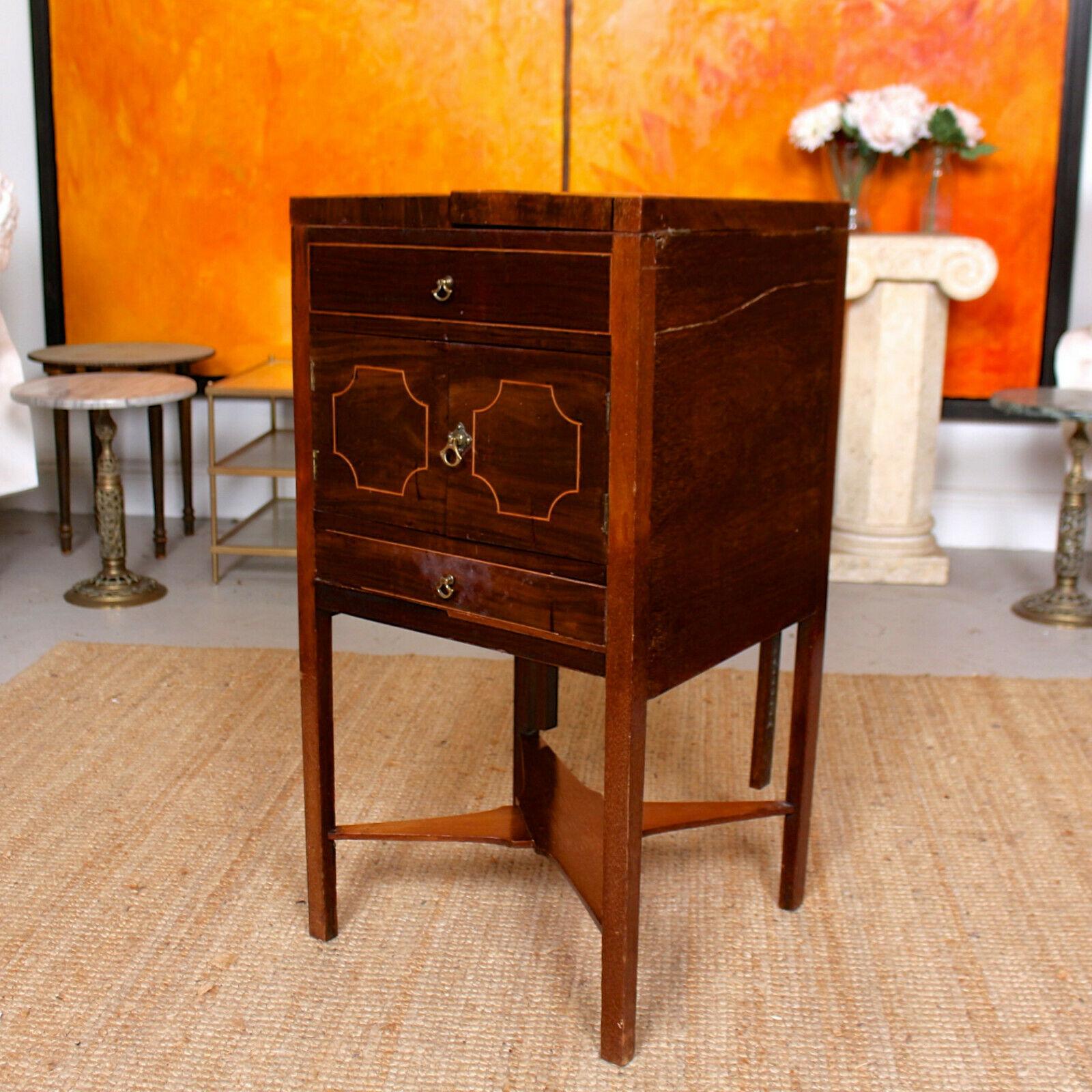 antique wash stand with mirror for sale