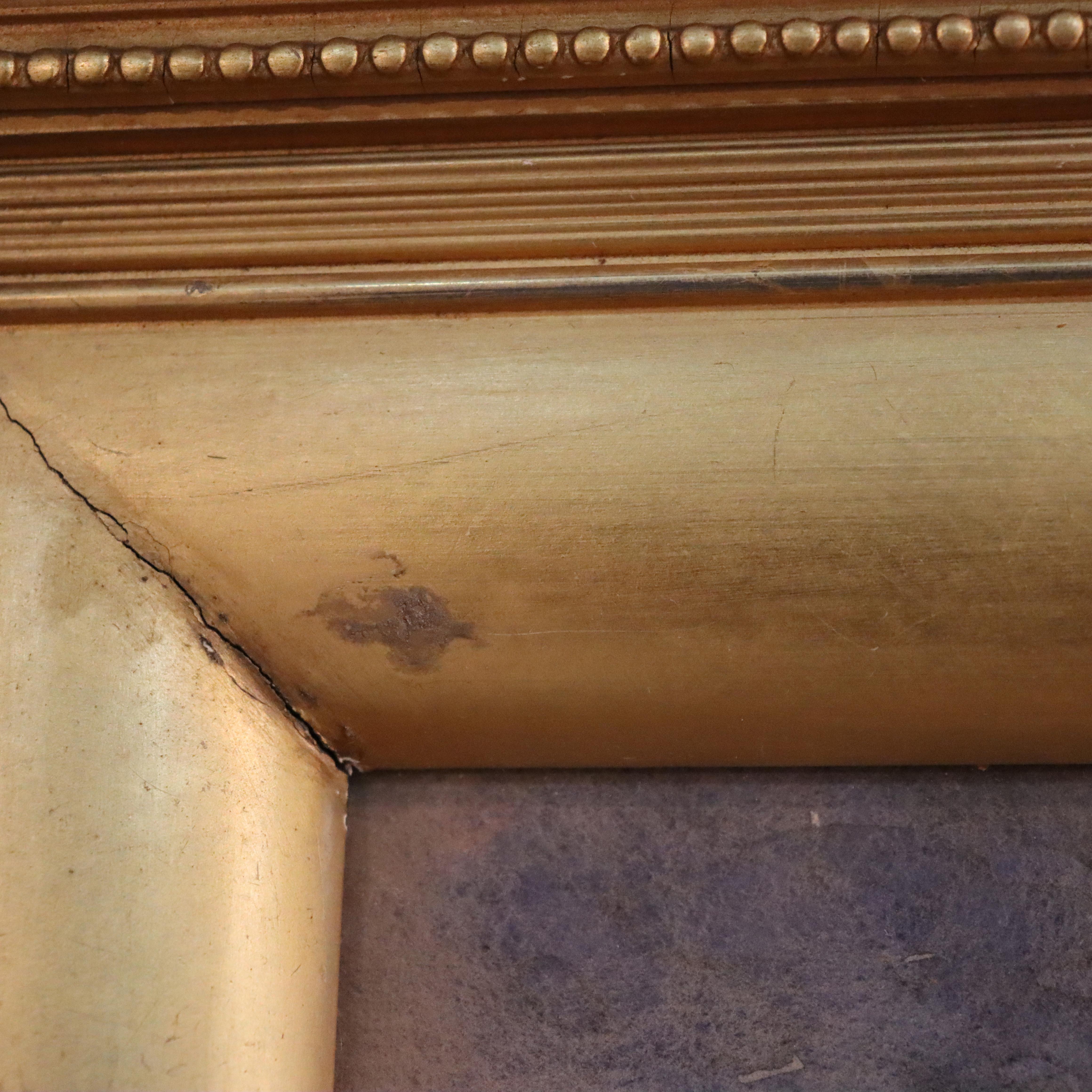 Aquarelle ancienne sur papier de deux enfants C1910 en vente 3