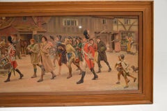 Dipinto antico ad acquerello di Frank Dadd