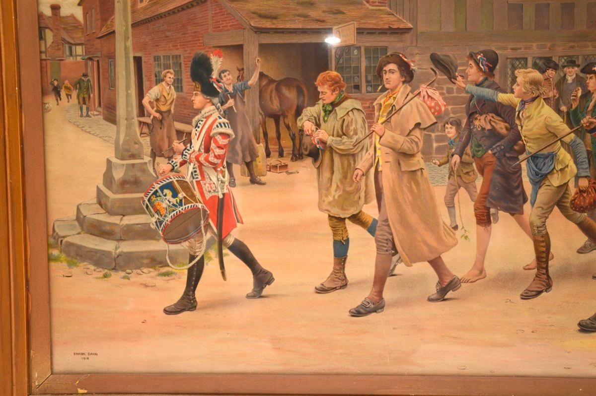 Antique Watercolour Painting by Frank Dadd In Good Condition For Sale In London, GB