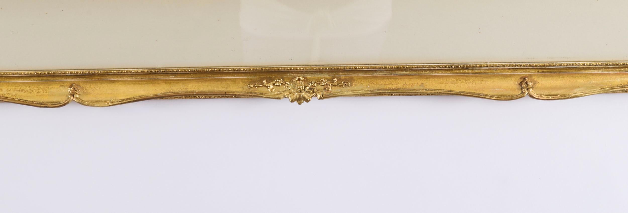 Antique Watercolour 'The Garden Music Recital' by Martinetti 19th Century For Sale 2