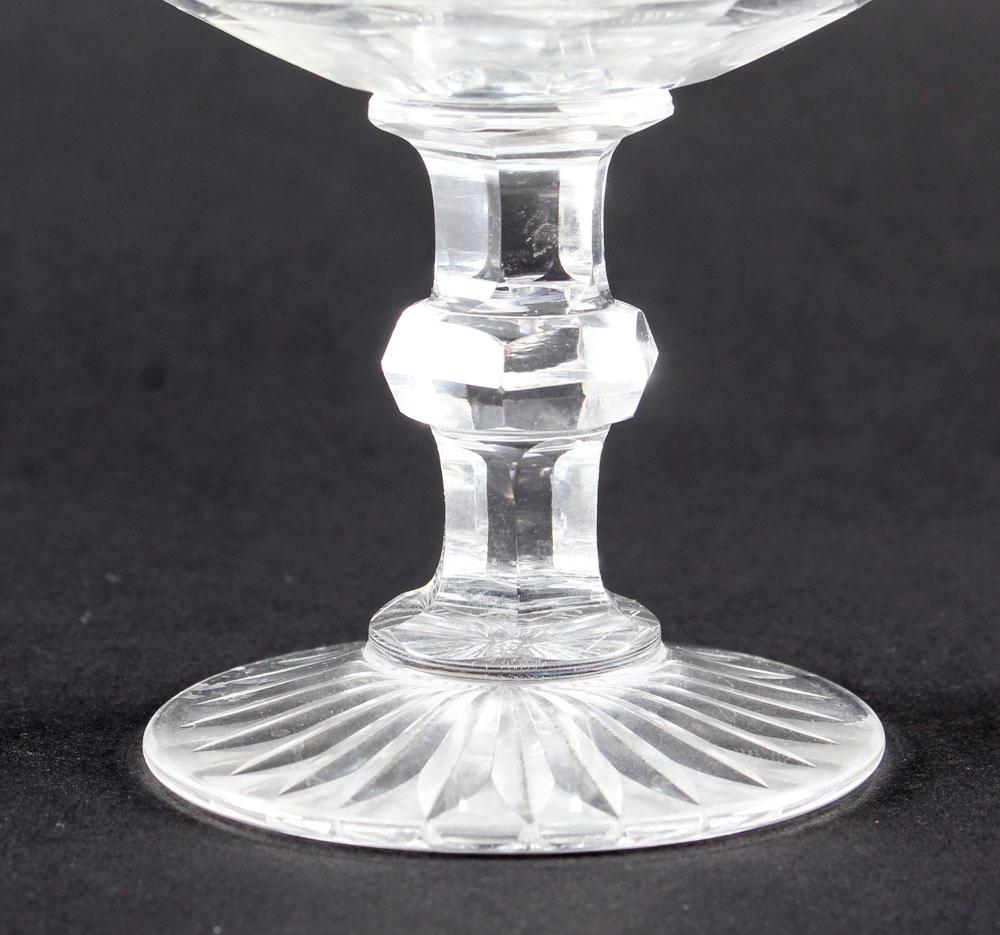 Antique Waterford Crystal Cut Glass 51 Piece Service, Early 20th Century In Good Condition In London, GB
