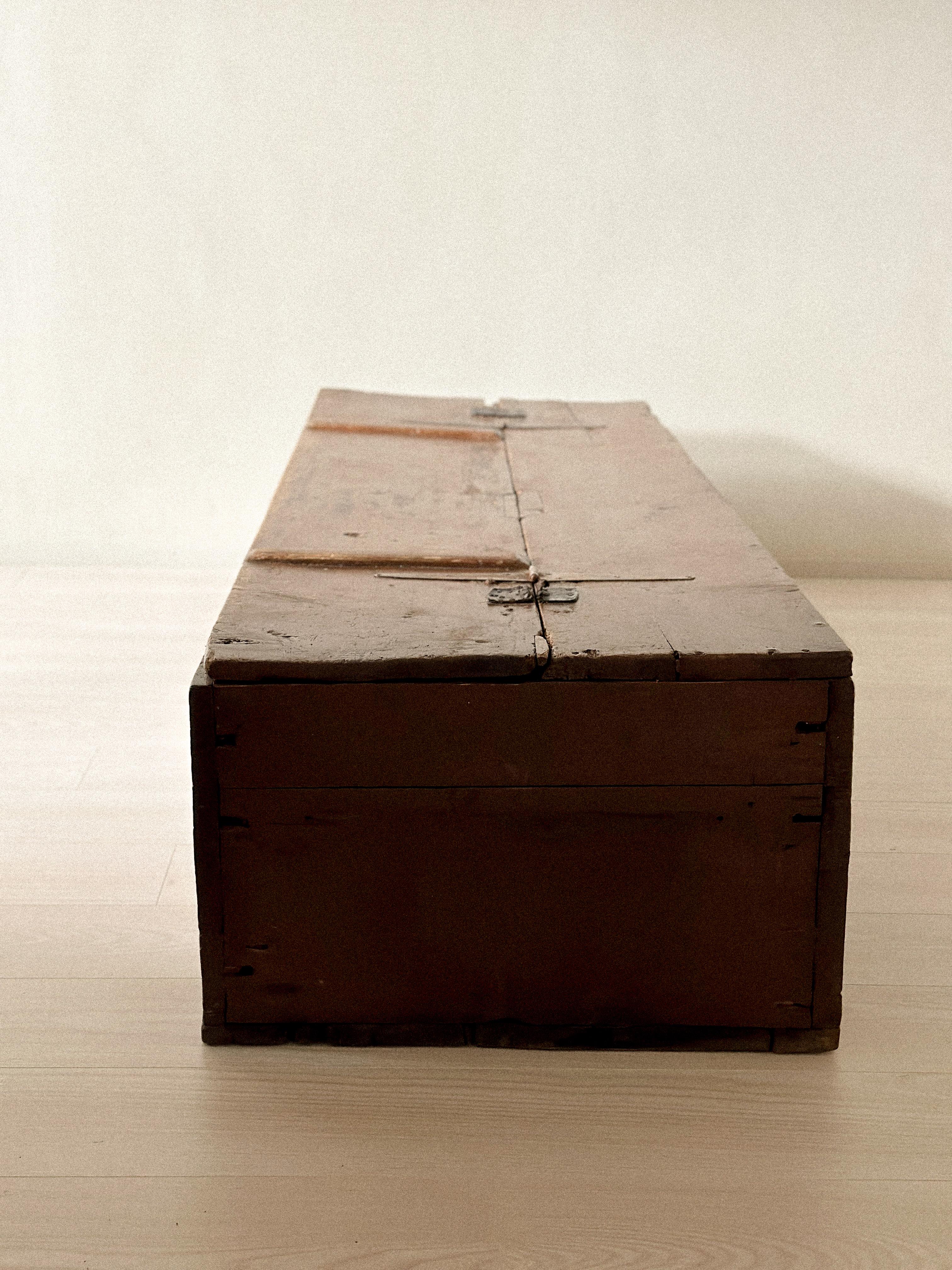 Norwegian Antique Weapon Chest, Scandinavia, c. 1700s For Sale