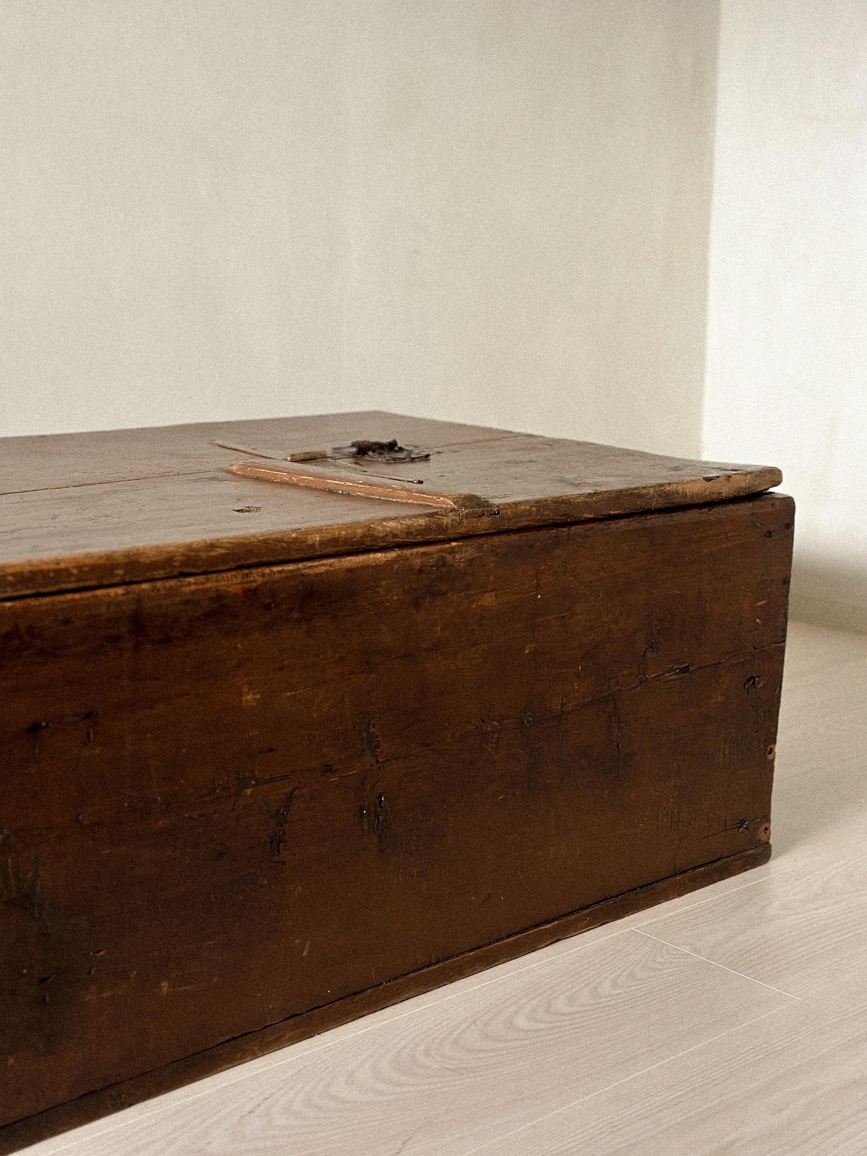 18th Century and Earlier Antique Weapon Chest, Scandinavia, c. 1700s For Sale