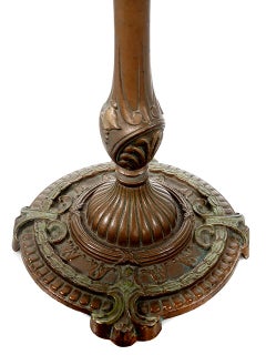 Antique Weber Costello 12 Inch Globe - Rare Tall Base