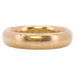 Antique Wedding Ring, W.M.C to M.N.D June 26, 1907, Size 7